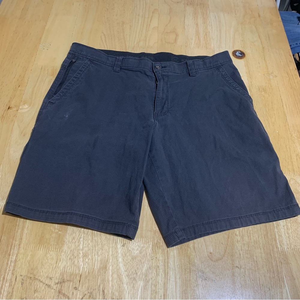 Weatherproof Shorts Mens 36 Black Outdoors Comfort Work Wear Casual Mens